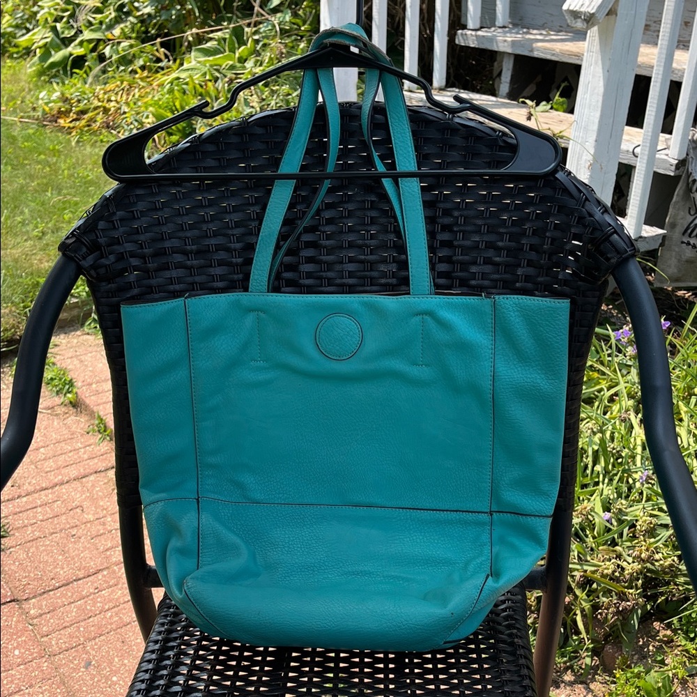 Joy Susan Vibrant Teal Tote Bag